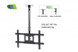 Kaloc Rotated Tilted Ceiling TV Mount For 32" To 80"