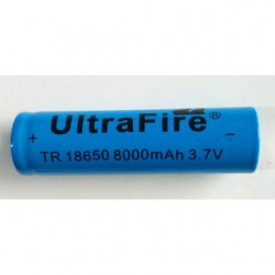 ULTRAFIRE 3.7V 8000mah 18650 RECHARGEABLE BATTERY 1PC/PACK
