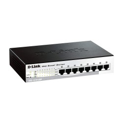 D-LINK DES-1210-08P 8-Port 10/100 PoE Web Smart-III Switch