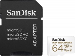 SanDisk MAX ENDURANCE microSDXC(30,000 Hrs), UHS-I, C10, U3