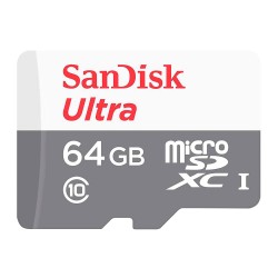 SanDisk Ultra microSDHC, 32TO128GB, C10, UHS-1, 100MB/sR 7Y