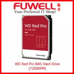 WD RED PRO NAS 3.5 7200RPM SATA3 Hard Disk Drive(2tb)