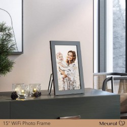 NETGEAR Meural Smart WiFi Digital Photo Frame, 15.6" HD | In