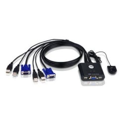 ATEN CS22U? Economical 2-port USB Cable KVM. Cable length: 0