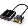 Ugreen HDMI Male To VGA Female + 5.1 SDIF  and Audio , Micro
