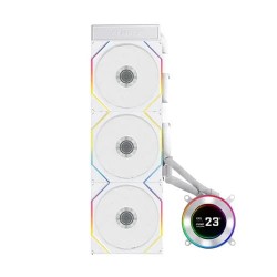 Lian Li ‎HS2LCDS36NW Hydroshift II LCD-S Fanless 360 White