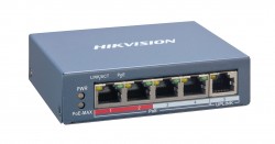 Hikvision DS-3E1105P-EI/M(V2) 35W, L2, Smart Managed, 4 10/1