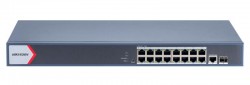 Hikvision DS-3E1518P-SI 225W, L2, Smart Managed, 16 Gigabit 