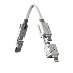 Futurizta Tech ZXGOKC-MW Zeus-X Go Keychain (Mecha White)