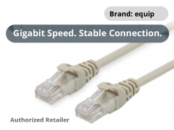 equip Cat.6 2.0m U/UTP Patch Cable - Beige