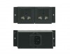 KRAMER TS-2UC/US Dual socket with 2X USB charger and 2XUS so
