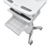Ergotron SV44-1212-4 StyleView Cart with LCD Arm, LiFe Power