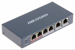 Hikvision DS-3E1106P-EI/M 4 Port Fast Ethernet Smart POE Swi