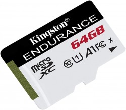 Kingston SDCE/64GB  High-Endurance MicroSD 64GB, UHS-I, U1, 