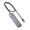 UGREEN CM219-15920 USB Hub 4 Ports, USB C & 3 USB A Multipor