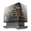 DarkFlash F1 (with 6 Fans ) Black FLOATRON F1, M-ATX PC Case