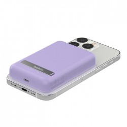 BELKIN 5K MAGNETIC WI PWR BANK+KICKSTAND MUSICAL BPD004qcRD-