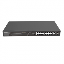 Ruijie RG-ES118FGS-LP 16-Port 1000Mbps + 2 Gigabit SFP Ports