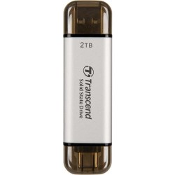 TRANSCEND TS2TESD310S ESD310S Portable SSD, Dual USB Type-C/