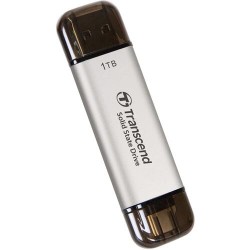 TRANSCEND TS1TESD310S ESD310S Portable SSD, Dual USB Type-C/