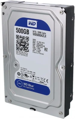 WD Blue 3.5" 500GB PC Desktop HDD 64MB 7200RPM SATA WD5000AZ